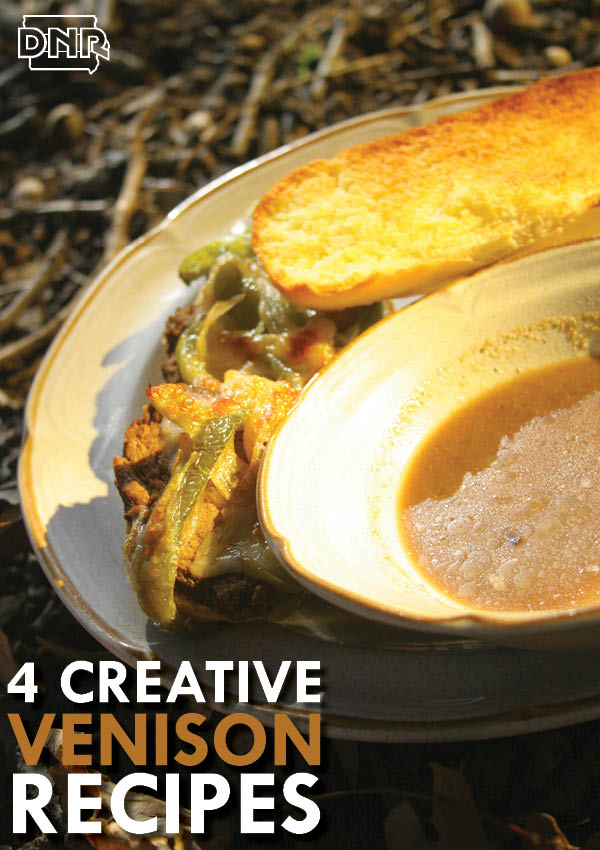 Four creative venison recipes: French dips, jerky, rarebit burgers, spareribs | Iowa DNR